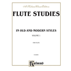 Flute Studies in Old and Modern Styles, Volume I