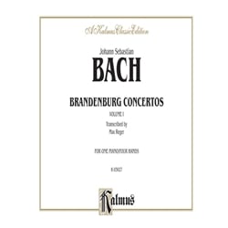 Brandenburg Concertos, Volume 1 - Piano 4 Hands