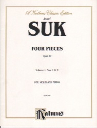 4 Pieces, Op. 17, Vol. 1 - Violin and Piano