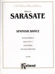 Spanish Dance "Romanza Andaluza," Op. 22, No. 1 - Violin and Piano