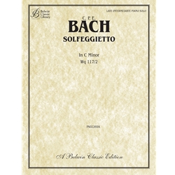 Solfeggietto in C minor, Wq 117 No. 2 - Piano Solo
