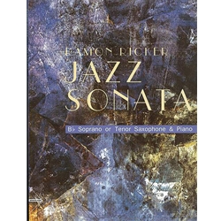 Jazz Sonata (Bk/CD) - Soprano (or Tenor) Sax and Piano