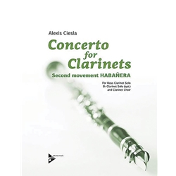 Concerto for Clarinets: Movement 2, Habanera - Clarinet Septet and Bass Clarinet Solo