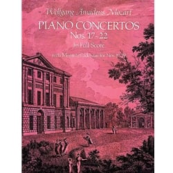 Piano Concertos Nos. 17-22 - Full Score