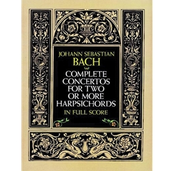 Complete Concertos for Two or More Harpsichords - Full Score