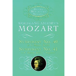 Symphonies Nos. 40, 41 - Miniature Score