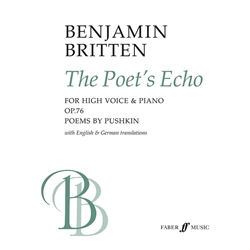 Poet's Echo Op. 76 - High Voice and Piano