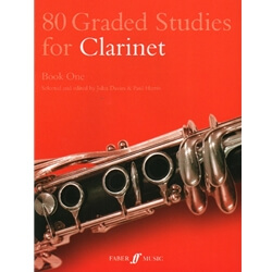 80 Graded Studies for Clarinet, Book One