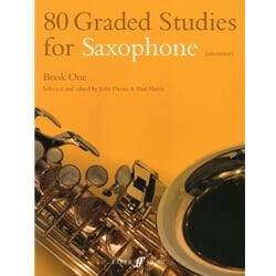 80 Graded Studies for Saxophone (Alto or Tenor), Book One