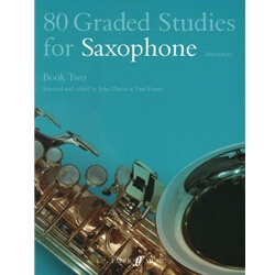 80 Graded Studies for Saxophone (Alto or Tenor), Book Two