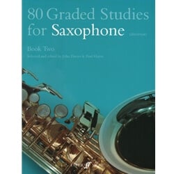 80 Graded Studies for Saxophone (Alto or Tenor), Book Two
