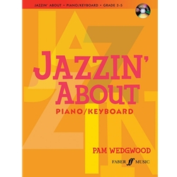 Jazzin' About Grade 3-5 (Book and CD) - Piano