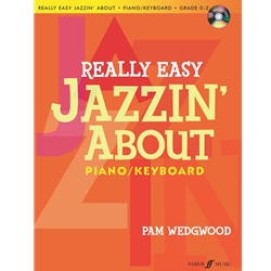 Really Easy Jazzin' About, Grade 0-2 (Book and CD) - Piano