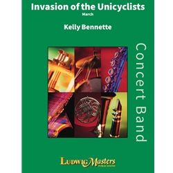 Invasion of the Unicyclists - Concert Band