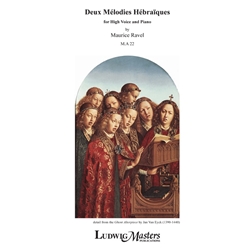 Deux Melodies Hebraiques, M.A 22 - High Voice and Piano