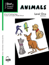 Schaum Short & Sweet: Animals, Level 1 - Piano Teaching Piece