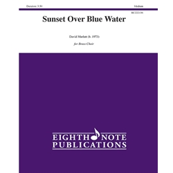 Sunset Over Blue Water - Brass Choir