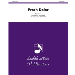 Proch Dolor - Brass Choir
