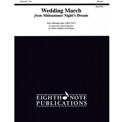 Wedding March - Brass Quintet and Organ