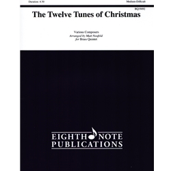12 Tunes of Christmas - Brass Quintet