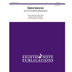 Intermezzo from Cavalleria Rusticana - Brass Quintet and Organ