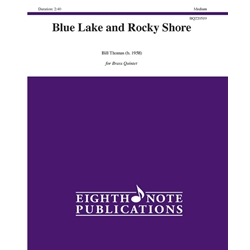 Blue Lake and Rocky Shore - Brass Quintet