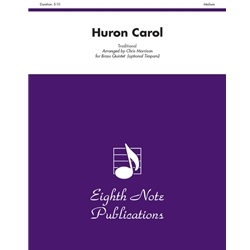 Huron Carol - Brass Quintet with Optional Timpani