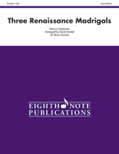 3 Renaissance Madrigals - Brass Quartet