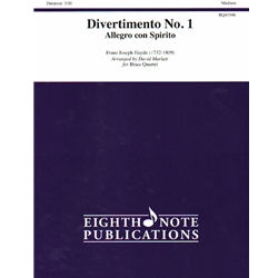 Divertimento No. 1 - Brass Quartet