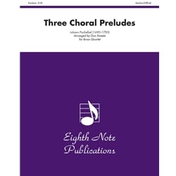3 Choral Preludes - 2 Trumpets and Trombones