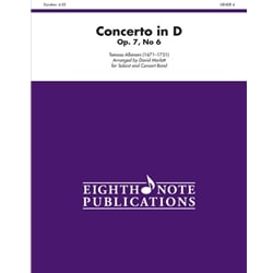Concerto in D, Op. 7, No. 6 - Soloist and Concert Band