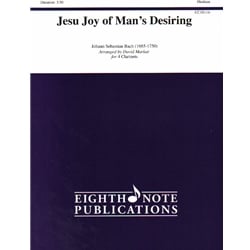 Jesu Joy of Man's Desiring - Clarinet Quartet
