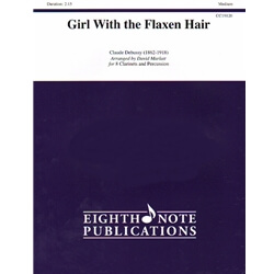 Girl with the Flaxen Hair - Clarinet Octet with Percussion