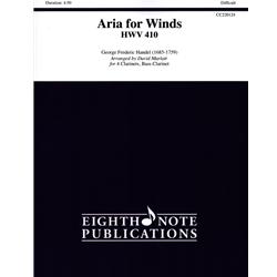 Aria for Winds, HWV 410 - Clarinet Quintet