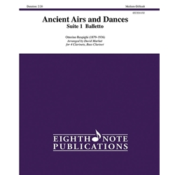 Ancient Airs and Dances, Suite 1: Balletto detto "Il conte Orlando" - Clarinet Quintet