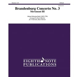 Brandenburg Concerto No. 3 - Clarinet Sextet