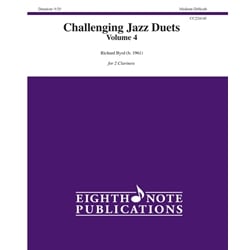 Challenging Jazz Duets,  Volume 4 - Clarinet Duet
