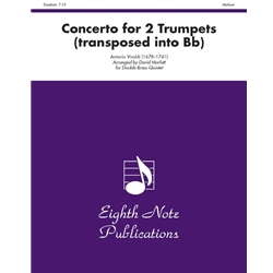Concerto for 2 Trumpets (transposed into B-flat) - Double Brass Quintet