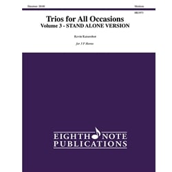 Trios for All Occasions Volume 3 - French Horn (Stand Alone Version)