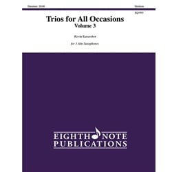 Trios for All Occasions Vol 3 - Alto Sax (Interchangeable)