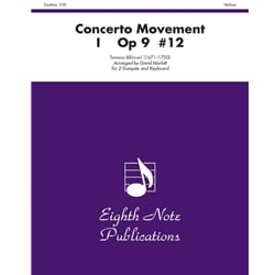 Concerto Movement I, Op 9 #12 Trumpet Duet and Keyboard