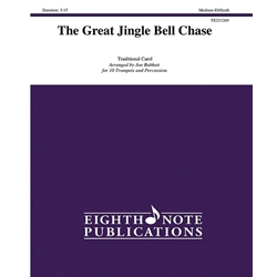Great Jingle Bell Chase - 10 Trumpets and Percussion