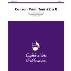 Canzon Primi Toni #2 a 8 - Trumpet Octet