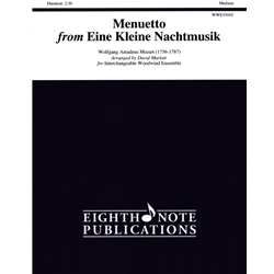 Menuetto from Eine Kleine Nachtmusik - Interchangeable Woodwind Ensemble