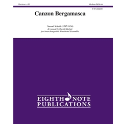 Canzon Bergamasca - Interchangeable Woodwind Quintet