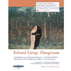 Haugtussa Song Cycle, Op. 67 - Medium Voice and Piano