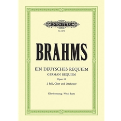 German Requiem - Vocal Score