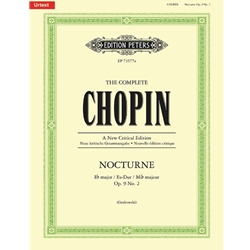 Nocturne in E-flat Major, Op. 9 No. 2 (Comparative Edition) - Piano