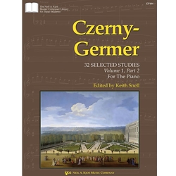 Czerny-Germer: 32 Selected Studies, Volume 1, Part 2 - Piano