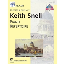 Piano Repertoire Baroque and Classical: Level 4